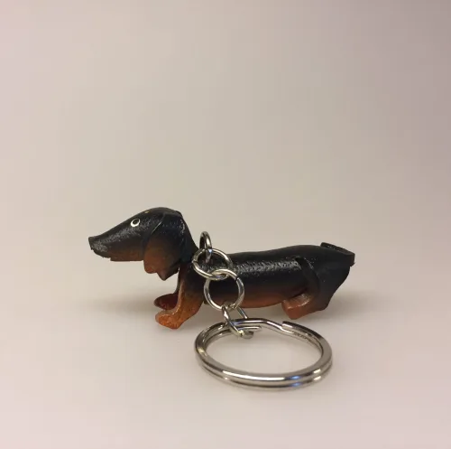 Nøglering af Kernelæder - Gravhund