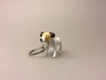 Nøglering af Kernelæder - Jack Russel Terrier - Ribe hund