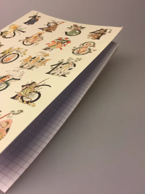 Hæfte med tern - Tal og blomsterbørn