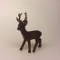 Klassisk Bambi - brun velour - lille buk