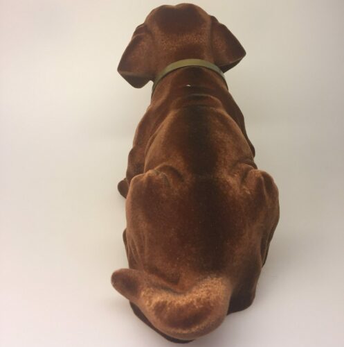 Klassisk Nikke-hund - brun velour
