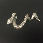 Vikingevedhæng i sølv - Slange , midgårdsormen, midgårdormen, asgård, udgård, evighed, python, asatro, sif, heimdal, sleipner