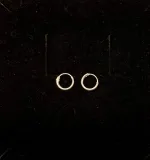 Creoler i sølv Ø 8 mm glatte hoops 1,2 mm, tynde Creoler sølv - glatte hoop, runde, øreringe, ørenringe, hoops, runde ringe, glatte, ægte sølv, sterling sølv, billige, god kvalitet, flotte, stilige, stilrene, biti, ribe