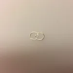 Creoler i sølv Ø 8 mm glatte hoops 1,2 mm, tynde Creoler sølv - glatte hoop, runde, øreringe, ørenringe, hoops, runde ringe, glatte, ægte sølv, sterling sølv, billige, god kvalitet, flotte, stilige, stilrene, biti, ribe