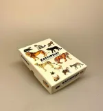 Kortspil - Katte, kattespil, kattefamilier, huskat, familiespil, spilleaftner, kat, ting med katte, catlover, løve, tiger, alt om katte, store kattedyr, fauna, faunaspil, biologi, natur, gaveide, specielle, svensk, sverige, tegninger, illustrationer