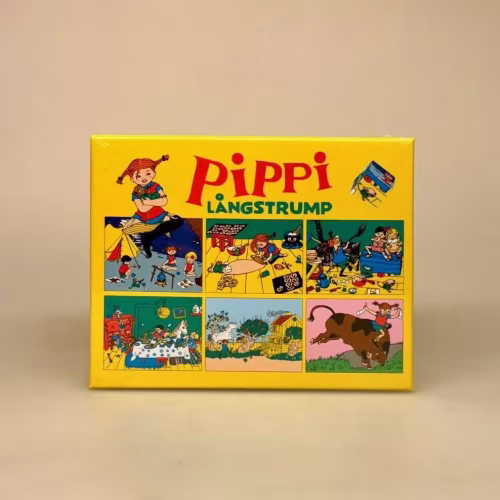 Pippi Klodspuslespil - terning puslespil, klodser, billedklodser, klodsspil, pippispil, pippi spil, pippi langstrømpe, klodspuzzle, klodspuslespil, kubepuslespil, kubepussel, pippi ting, pippilotta, astrid lindgren, ingrid nyman, svensk, sverige, skønt, sjovt,