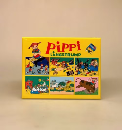 Pippi Klodspuslespil - terning puslespil, klodser, billedklodser, klodsspil, pippispil, pippi spil, pippi langstrømpe, klodspuzzle, klodspuslespil, kubepuslespil, kubepussel, pippi ting, pippilotta, astrid lindgren, ingrid nyman, svensk, sverige, skønt, sjovt,