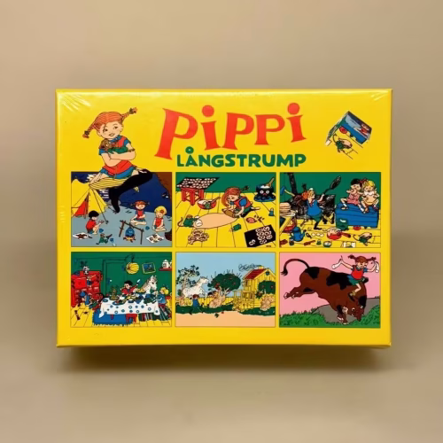 Pippi Klodspuslespil - terning puslespil, klodser, billedklodser, klodsspil, pippispil, pippi spil, pippi langstrømpe, klodspuzzle, klodspuslespil, kubepuslespil, kubepussel, pippi ting, pippilotta, astrid lindgren, ingrid nyman, svensk, sverige, skønt, sjovt,