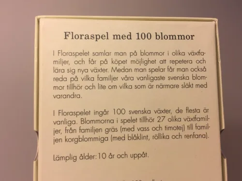 Kortspil - Vilde blomster, flora, danske flora, natur, ukrudt, vilde blomster, vilde planter, græsser, blomsterfamilier, vækster, svensk, sverige, småland, astrid lindgren, elsa beskow, nordisk, lærerigt, spil, kortspil, spil, sommerhus, hygge, familiespil, naturvejleding, naturvejleder, biologi, biodiversitet, økologi, bæredygtigt