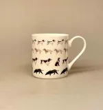Krus - Ben Porcelæn - Hunde på række, Krus - Ben Porcelæn - Hunde, hundekrus, hundekop, spaniels, springerspaniel, springerspaniels, cocker, cockerspaniel, amerikansk spaniel, pointer, jagthund, irsk setter, spaniel hund, king charles, cavalier, kop, speciel, doglover, hundeejer, ting med hunde, hundeting, cairn terrier, charlie, labrador, retriever, jagthund, jack russel, ribe hund