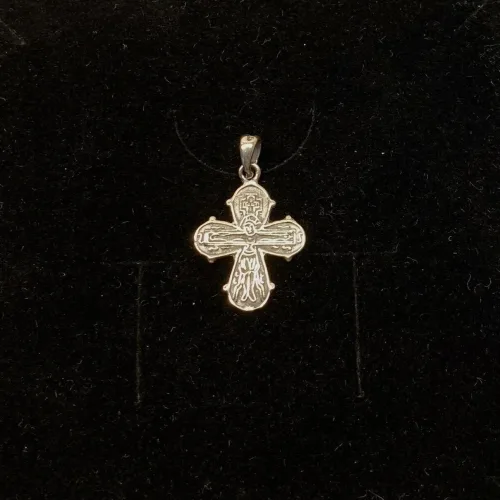 Vedhæng i sølv - Dagmarkors apostle mini, Vedhæng i sølv Dagmarkors apostle lille, Vedhæng i sølv Dagmarkors apostle, Vedhæng i sølv - Dobbeltsidet Dagmarkors, dronning dagmar, ribe, vadehavet, biti, museums smykker, kopismykker, vikingekopier, kors, fund, danefæ, kristent kors, sølvkors, sterling sølv, ægte sølv,