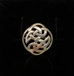 Vikinge broche i sølv - Keltisk flet Evigheden, vikinger, vikingesmykker, sølvsmykke, sølvbroche, aser, sølv, ægte, sterling, museums, museumssmykker, kopi, danefæ, aser, nordisk, mytologi, gamle, guder, fund, kopi, originale, kopismykker, vikingekopi, biti, ribe,