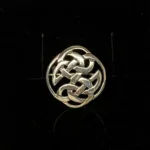 Vikinge broche i sølv - Keltisk flet Evigheden, vikinger, vikingesmykker, sølvsmykke, sølvbroche, aser, sølv, ægte, sterling, museums, museumssmykker, kopi, danefæ, aser, nordisk, mytologi, gamle, guder, fund, kopi, originale, kopismykker, vikingekopi, biti, ribe,