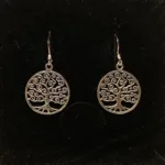 Vikingeøreringe i sølv - Livets træ Yggdrasil krummelurer, Vikingeøreringe i sølv - Livets træ Yggdrasil rund enkel, Vikingeøreringe i sølv - Livets træ Yggdrasil oval prik, livstræ, livstræet, ask, ygdrasil, yggdrassil, ovale, medaljon, fligran, yndige, feminine, lette, ægte, sølv, øreringe, ørenringe, smukke, kvalitet, specielle, vikinger, vikingesmykker, biti, ribe, freja, ydun, idun,