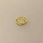 Creoler - Ø 14 mm øreringe forgyldt sølv - glatte Hoops, øreringe, ørenringe, creol, creoler, ægte, guld, sølv, sterlingsølv, forgyldet, forgyldt, guldbelagt, billige, kvalitet, flotte, fine, lækre, smarte, moderne, maanesten, stine a, pico, hoops, lopps, boho, inn, cool