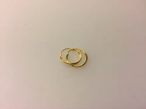 Creoler - Ø 16 mm øreringe forgyldt sølv - glatte Hoops Creoler - øreringe forgyldt sølv - glatte Hoops 16 mm, tykke, kraftige, creol, creoler, runde, øreringe, ørenringe, hoops, loops, boho, ægte, guld, forgyldt, guldbelagt, blanke, flotte, god kvalitet, billige, guldøreringe, guld creoler, guld hoops, gyldne,