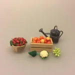 Miniature Kurv med jordbær, jordbær, jordbærkurv, minikurv, håndlavet, dukkehusmad, dukkehus, dukkehusting, dukketing, miniature, miniaturer, miniatyre, sættekasse, sætterkasse, ting til, amagerhylde, biti, ribe, legemad, biti, ribe, nisseting, nissebo, nissedør, Miniature Kasse med æbler, danske æbler, mini æbler, miniature æbler, æblekasse, ny plukkede, frugt, fynske æbler, usprøjtede, økologiske, dukkehus, dukkehusting, til dukkehuset, mini, miniature, miniaturer, miniatyre, samler, legemad, biti, ribe