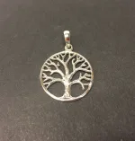 Vikingevedhæng i sølv - Livets træ Yggdrasil stiliseret lille, Vikingevedhæng i sølv - Livets træ Yggdrasil , sølv, ægte, sterling, sterlingsølv, livstræ, livets træ, ask, ygdrasil, yggdrasil, ygdrassil, vikinger, vikingetiden, vikingesmykker, sølvsmykke, vedhæng, sølvvedhæng, træ, museums, museumssmykker, kopi, vikingekopi, kopismykke, original, kraftigt, lækker, kvalitet, ribe, aser, nordisk, mytologi, gammel, tro, guder, asatro,