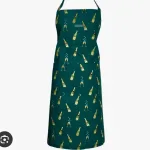 Forklæde i Bomuld med tryk - Unisex - Champagne, champagnesabel, poppe, Viskestykke Bomuld med tryk - Champagne, fest, nytår, bobler, champagne, prosecco, moet, sect, fizz and bobles, allport, ting med champagne, et glas, champagnefløjter, det skal fejres, lad propperne springe, elegant, lækkert, kvalitet, værtindegave, biti, ribe, elegance