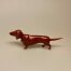 Nikke dyr - Gravhund brun, gravhund, glathåret, grævlingehund, dachshund, dackel, wackel-dackel, hund, ting med, gravhunde, gravhundeting, hundeejer, retro, gammel, vintage, skøn, sjov, biti, ribe