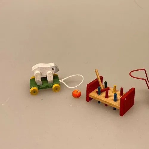 Miniature Hammerbræt, Miniature legetøj, 1:12, dukkehus, dukkehusting, ting til, dukkehuset, mini, miniature, miniatyre, sættekasse, sætterkssen, sættekassetig, sangskjuler, konfirmation, legetøj, dukke, biti, ribe
