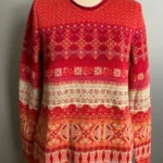 Dunque Fintstrikket Pullover - bomuld Røde toner, orange, lys, varme farver, sommerstrik, forårsstrik, sommersweater, bomuldsstrik, bomuldstrøje, feminin, damestrik, tone-i-tone, raffineret, mønster, flot, blød, kradser ikke, dunque, kvalitet, ribe, biti, smart, holdbar, økologisk, bæredygtig,