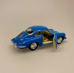 Modelbil Porsche Carrera - Blå, Metal Modelbil Porche , modelbil, racerbil, luksusbil, gaveide, kørekort, ny bil, symbolsk, metalbil, flot, elegant, legetøjsbil, biti, ribe,
