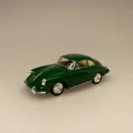 Modelbil Porsche Carrera - Racergrøn, Metal Modelbil Porche, modelbil, racerbil, luksusbil, gaveide, kørekort, ny bil, symbolsk, metalbil, flot, elegant, legetøjsbil, biti, ribe,