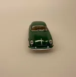 Modelbil Porsche Carrera - Racergrøn, Metal Modelbil Porche, modelbil, racerbil, luksusbil, gaveide, kørekort, ny bil, symbolsk, metalbil, flot, elegant, legetøjsbil, biti, ribe,