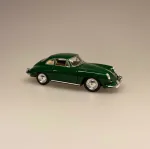 Metal Modelbil Porsche - Racergrøn, Metal Modelbil Porche, modelbil, racerbil, luksusbil, gaveide, kørekort, ny bil, symbolsk, metalbil, flot, elegant, legetøjsbil, biti, ribe,