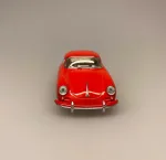 Metal Modelbil Porsche - Rød, modelbil, rød porche, lille bil, legetøj, legetøjsbil, model, biti, ribe, racerbil, kørekort, gave, symbolsk