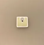 Miniature Badevægt, vægt, personvægt, dukkehus, dukkehusstørrelse, dukkehustilbehør, ting til, dukkehuset, dukkehusmøbler,