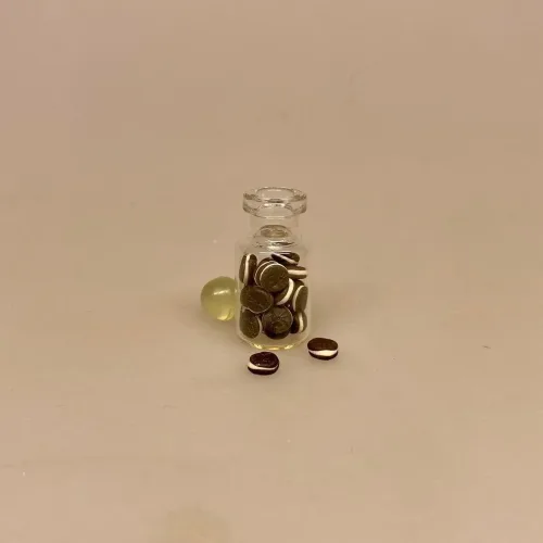 Miniature Glas med Oreos kager, chokoladekiks, oreos, kiks, småkager, tudekiks, henkogningsglas, småkagerm kiks, oreo, chokoladekiks, mini kager, mini mad, dukke, dukkehus, legemad, dukkemad, dukkehus, dukkehusting, tilbehør, sættekasse, sætterkassen,