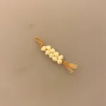 Miniature Hvidløgsranke, grøntsager, grønt, miniaturer, dukkehus, dukkehusting, dukkehustilbehør, dukkehusmad, dukkemad, sættekasse, sætterkasser, 1:12