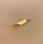 Miniature Hvidløgsranke, grøntsager, grønt, miniaturer, dukkehus, dukkehusting, dukkehustilbehør, dukkehusmad, dukkemad, sættekasse, sætterkasser, 1:12