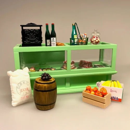 Miniature Lang Disk lysegrøn