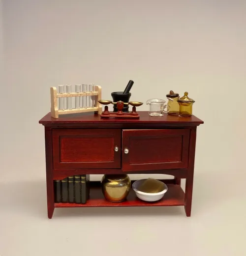 Sort Miniature Morter,