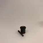 Morter miniature, mini, miniaturer, dukkehus, dukkehuset, nisser, til nisser, nisserne, nissebo, nissedør, naturvidenskab, forsker, sangskjuler, 1:12, sætterkasse, sættekasse, sættekasseting, samler, små, ting, biti, ribe, kemi, farmaceut, apotek, apoteker,Sort Miniature Morter,