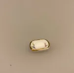 Miniature Sæbeskål med sæbe, håndvask, håndhygiejne, hygiejne,miniaturer, dukkehus, lillebitte, billigt, håndsprit,