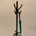 Miniature Sort metal stumtjener