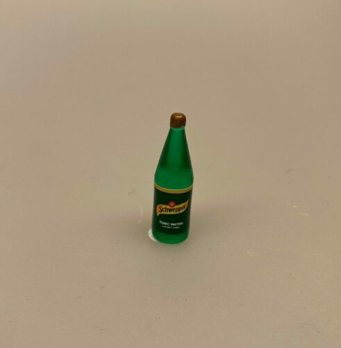Miniature Schweppes flaske, sodavand