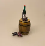 Miniature Vindrueklase blå vindruer , vindruer, drueklase, vindrueklase, vin, rødvin, miniature, miniaturer, dukkehus, dukkemad, frugt, mini frugter, dukkehustilbehør, dukkehusting, dukkehusmad, sangskjuler, vinbonde, vin entusiast, vinkyber, biti, ribe, gave ide, symbolsk, gavekort