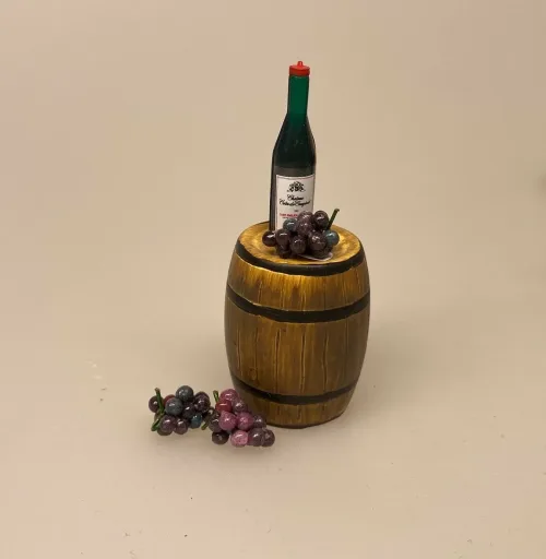 Miniature Vindrueklase blå vindruer , vindruer, drueklase, vindrueklase, vin, rødvin, miniature, miniaturer, dukkehus, dukkemad, frugt, mini frugter, dukkehustilbehør, dukkehusting, dukkehusmad, sangskjuler, vinbonde, vin entusiast, vinkyber, biti, ribe, gave ide, symbolsk, gavekort