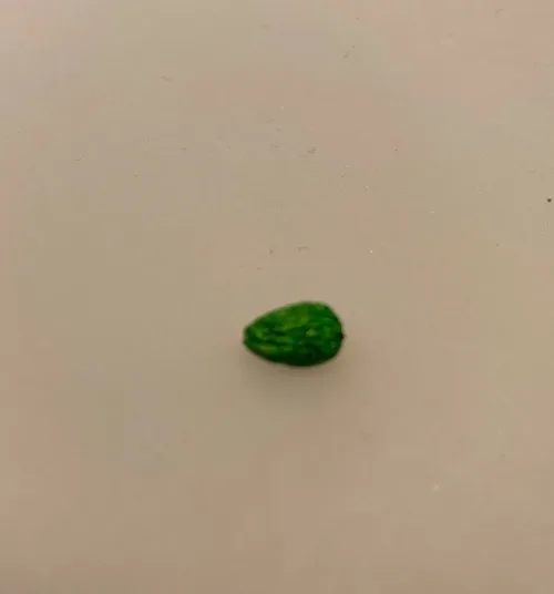 Miniature halv Avokado, grønt, grønsager, frugt, avokado, avocado, mini, dukkehusmad, dukkehusting, dukkehus, sættrekasse, sættekasse, mikro, rejecocktail, biti, ribe, legemad,