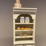 Miniature Porcelænskrukker Mel & Sukker