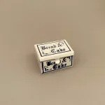 Miniature Brødkasse, brødbox, brødboks, bagværk, kasse, dukkehus