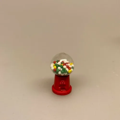 Miniature Tyggegummi automat lille, Miniature Tyggegummi automat på fod, slik, slik automat, tyggegummiautomat, bobletyggegummi, bublegum, fredagsslik, miniature, miniaturer, dukkehus, til dukkehuset, købmandsbutik, dukketing, dukketilbehør, dukkehustilbehør, 1:12, doll house, sætterkasse, sættekasseting, nisseting, nissetilbehør, nissedør, nissehus, nissebo, juen2019, biti, ribe, slikbutik, cafe,