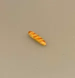 Miniature Bagette, flute, flutes, fransk, picnic, dukkehus, dukkehuset, dukkehusmad, brød, miniaturebrød, bagværk, bager, bagedyst, brødbager, dukkehustilbehør, dukkehusting, nisser, nissedør, nissebo, ting til dukkehuset, ting til nisser, Biti, ribe, dukketing, miniature, miniaturemad,Miniature Flutes