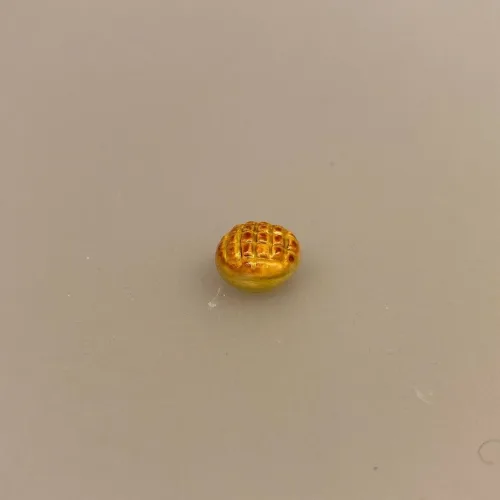 Miniature Lille Rundt Brød, brød, miniature, minibrød, minimad, dukkehusmad, bagværk miniaturebrød, rundstykke, tern, ternet, dukkehus, dukkehuset, bagedysten, den store bagedyst, bager, bageri, legemad, ting til dukkehuset, sætterkassen, sættekassen, sættekasseting, dukkehustilbehør, biti, ribe, 1:12