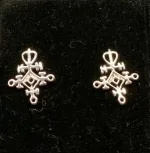 Vikingeøreringe Sølv Ørestikkere - Kærlighed Amulet, Vikingeøreringe Sølv Ørestikkere , beskytter. beskyttelse, skytsengel, amulet, passer på, hjælper, vikingesmykker, vikingeøreringe, museumssmykker, museums smykker, kopi, oldnordisk, vikinge, vikinger fund, ægte sølv, sterling sølv, nikkelfri, flotte spændende, interessante, historiske, kopi smykker, biti, ribe, nordisk, mytologi, asatro, symboler, symbolik, historiske smykker, vikingetiden